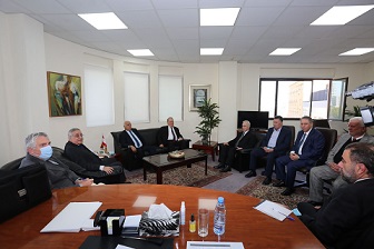 الرجوب على رأس وفد من مركزية فتح يلتقي وزير الخارجية اللبناني