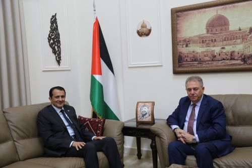 السفير دبور يستقبل سفير دولة قطر في لبنان