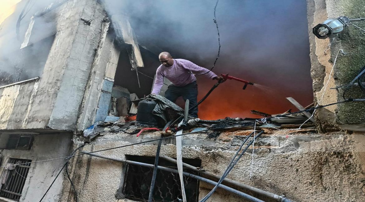 الاحتلال يفجر منزلا في مخيم نور شمس