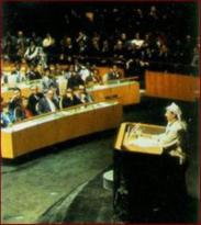 خطاب الرئيس أبو عمار في الأمم المتحدة 1974